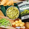 thumbnail image 6 of Harvest Snaps White Cheddar and Tomato Basil Snack Crisps, Green Pea & Red Lentil Flavored Baked Crunchy Healthy Veggie Snacks Lunchbox, 1.75 oz Pack of 2 w/Bonus Snoep in Beperkte Oplage, 6 of 7