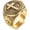 Silver, variant on Stainless Steel Cross Ring for Men Women, Christian Cross Signet Ring, Gold Silver Two Tone Religious Statement Ring, Vintage Stainless Steel Faith Jewelry Gift for Daily Wear