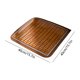 thumbnail image 3 of Almohadilla de Asiento de Bambú de Verano Fresca Transpirable Antideslizante para Silla de Oficina, Coche, Gaming, Hogar, Comedor 40x40cm, 3 of 6