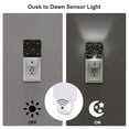 thumbnail image 3 of Salouo Wasp and Florals for Night Lights Plug into Wall 1 Pack, 0.5W Plug in Night Light with Dusk-to-Dawn Light Sensor LED Nightlight for Bathroom, Adult, Hallway-US, 3 of 7