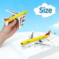 thumbnail image 2 of TYMZDYN Airplane Toys, Metal Plane Pull Back Airplane Toys for 3 4 5 6 Years Old Boys Girls, Die Cast Aircraft Plane Models, Kids' Play Vehicles Aeroplane Airplanes for Kids Birthday Easter Gifts, 2 of 8