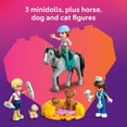 thumbnail image 6 of LEGO Friends Horse and Pet Vet Clinic -Veterinarian Playset for Kids, Girls and Boys, Ages 7+ - Toy Building Set for Pretend Play with 3 Minidolls, Horse Toy, Dog, and Cat - Gift Idea - 42651, 6 of 8