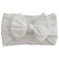 thumbnail image 1 of Diademas para bebés Diadema elástica de nailon con lazos para recién nacidos Diademas anchas Niñas bebés y niñas pequeñas, 1 of 4