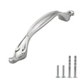 thumbnail image 1 of Modket MH1614 Traditional Classic Kitchen Cabinet Pull Handle — 5-1/4" Overall Length, 3-3/4" (96mm) Hole Centers, Brushed Nickel — 10 Packs, 1 of 4
