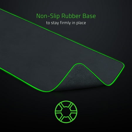 Razer - Goliathus Extended Chroma Gaming Mouse Pad with RGB Lighting - Black