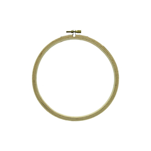 PA Essentials Wood Embroidery Hoop - Round, 6"