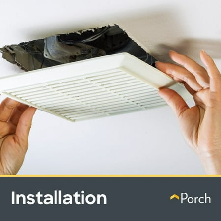 Bathroom Fan Installation by Porch Home Services