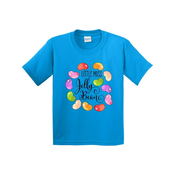 Inktastic Little Miss Jelly Bean Youth T-Shirt