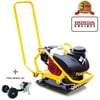 Honda 007031 Vibratory Plate Compactor Honda 5.5 HP Water Tank Asphalt Aggregate Soil Tamper