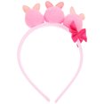 thumbnail image 1 of KAKOWELY Diadema de conejito con pompón de Pascua, bonita diadema para fiesta, disfraz de cosplay, 1 of 4