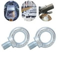 thumbnail image 4 of Eye Screw , Large Bearing Capacity Galvanized Q235 Steel Lifting Ring  With Deep Thread For Machinery Devices For Marine M22, 4 of 8