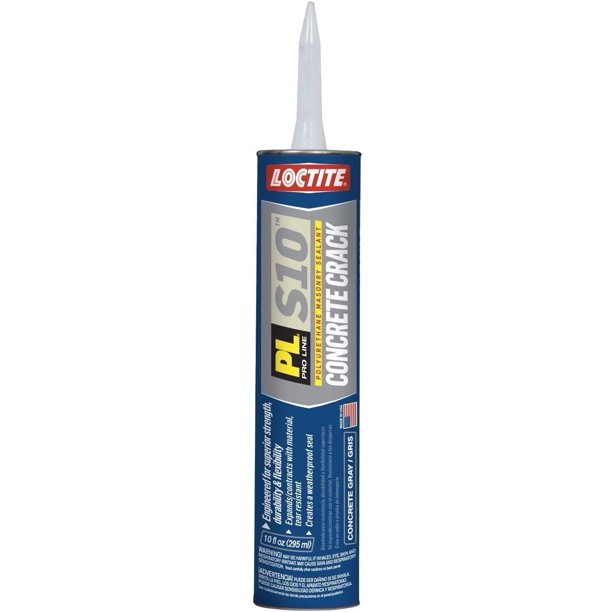 Loctite Polyurethane Concrete Crack And Masonry Sealant Gray 10 Oz