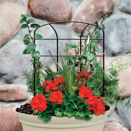 Misco Home and Gardens 10" Wide Dynasty Garden Fence/Pot Trellis, 16.5"