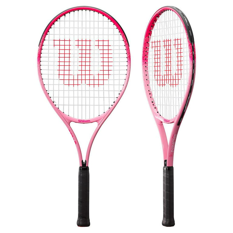 Raqueta Wilson Burn Pink 25 Tenis Profesional + Funda — El Rey del