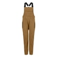 thumbnail image 3 of Loose-Fitting Fleece Overalls for Women Winter Casual Adjustable Warm Pockets, 3 of 9