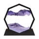 thumbnail image 2 of Decoración del hogar, pintura de arena octogonal fluida, pintura de arena artística, adornos para sala de estar, adornos decorativos de escritorio para dormitorio, regalo de pintura de reloj de arena, 2 of 6