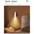 thumbnail image 2 of Graflsoa Magnetic USB Rechargeable Desk Lamp with Sunset Projection, 3-Touch Dimming, 2000mAh Battery, Portable Flashlight, White, 2 of 6