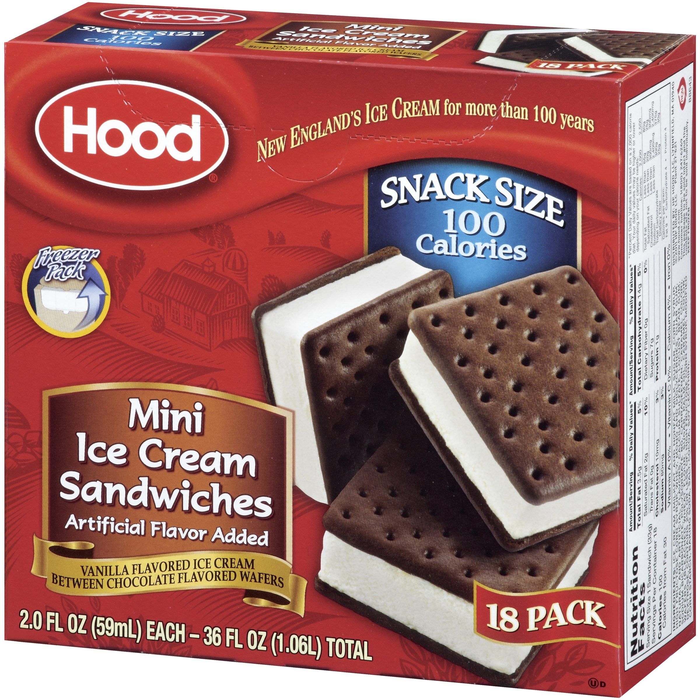 Hood Mini Ice Cream Sandwich Nutrition Facts Besto Blog