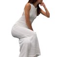 thumbnail image 3 of hirigin Women Sleeveless Knit Tank Dress Solid Color Summer Casual Beach Party Backless Dress Streetwear, 3 of 9