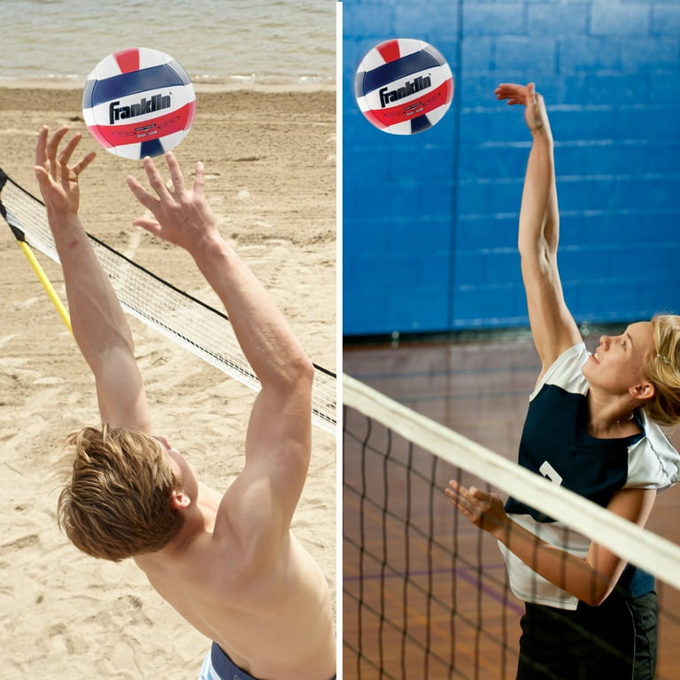 Franklin Sports Super Soft Spike Volleyball - Official Size and