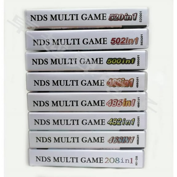 208 in 1 MULTI CART Super Combo Video Games Cartridge Card for new 3DS XL 3DSXL new NDSi etc