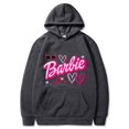 thumbnail image 1 of Barbie Pattern Ebay Plus Velvet Sweatshirt Pocket Drawstring Print Hoodie, 1 of 2
