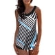 thumbnail image 1 of MKLEKYY Trajes De Baño mujer Natacion Two Piece Swimsuits For Women Athletic Tankini Top With Boy Shorts And Sports Bra Bathing Suit, 1 of 6