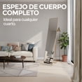 thumbnail image 4 of Espejo Cuerpo Completo Grande Onof Marco Rectangular Moderno, 4 of 7