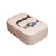 thumbnail image 1 of Xihbxyly Organizador de Pendientes, Elegante Joyero de Franela, Ganchos Multifuncionales para Collares, Compartimentos Ondulados para Anillos, Solución para Guardar Pulseras, Elegante Opción de Regal, 1 of 3