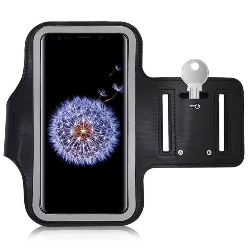 Sports Running Armband for Galaxy A51, A01 Phones - Gym Workout Case Cover Band Arm Strap Reflective Water Resistant D6W for Samsung Galaxy A01 / A51