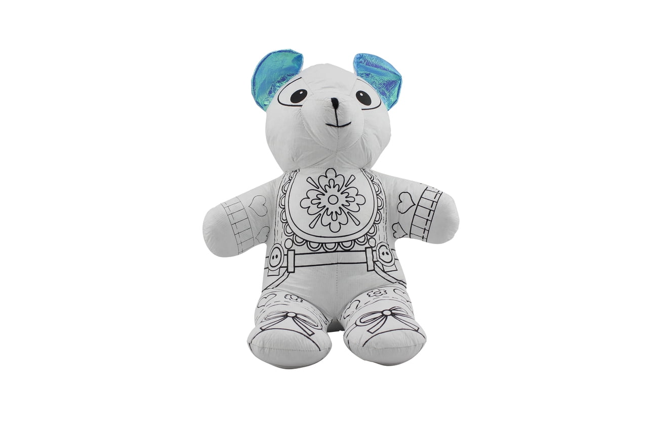colour in teddy bear washable