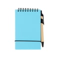 thumbnail image 1 of Mini Blank Pocket Notebook Small Spiral Notepad Portable Plain Writing Journal Thick Blank Paper Top Spiral Memo Pad With Pen Lightweight Home Office Daily Note Taking 3.62x5.83 inch 100 Pages, 1 of 9