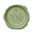 thumbnail image 2 of Art Licensing Studio 29x26 Black Ornate Wood Framed with Double Matting Museum Art Print Titled - Wax Seal Verdot, 2 of 4