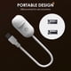 thumbnail image 5 of Proyector de galaxia 2 en 1 con luz nocturna y 6 láminas de estrellas intercambiables | Lámpara LED espacial ajustable 360° con alimentación USB para habitación infantil, guardería o dormitorio, 5 of 9