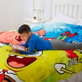thumbnail image 2 of SpongeBob SquarePants Kids Plush Blanket, 62” x 90”, 2 of 8