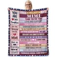 thumbnail image 1 of LHSHID Mimi Birthday Gifts from Grandkids Mother'S Day Grandma Gift to My Mimi Blanket Gifts 50"x60", 1 of 6