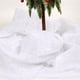 thumbnail image 2 of Faldón de árbol de Navidad de algodón blanco, decoración de escena de nieve, tamaño 92*144cm, 2 of 4