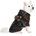 thumbnail image 2 of Fotbe Metal Style Horned Skull Sudadera con Estampado para Perros Pequeños – Suéter con Capucha para Mascotas, Tela Suave de Forro Polar con Bolsillo-X-Large, 2 of 7