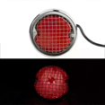 thumbnail image 4 of Retro Universal Motorcycle LED License Plate Taillight For Harley Sportster Dyna Cafe Racer Bobber Custom Brake Stop Tail Light, 4 of 5