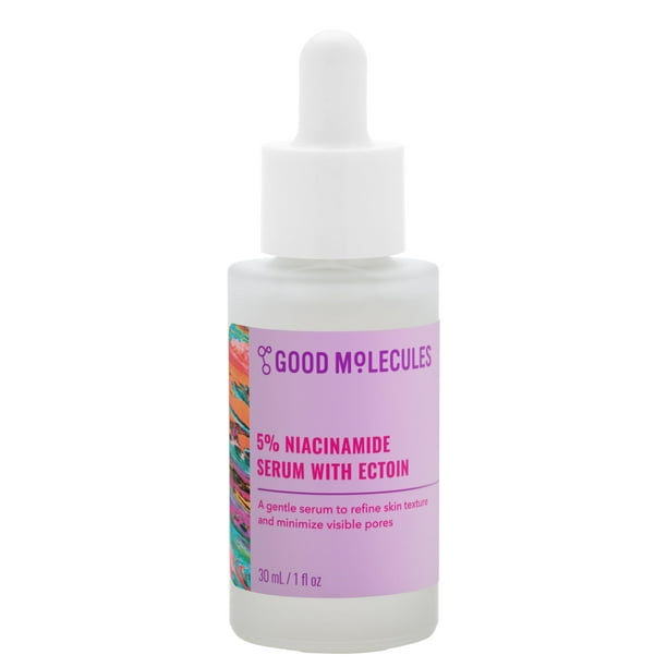 Sérum Good Molecules con 5% de niacinamida y ectoína, 30 ml, para rostro