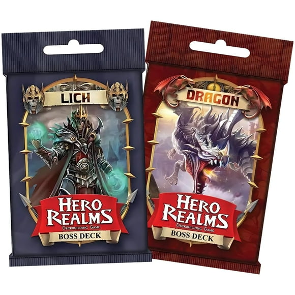 Juego de Mesa WISE WIZARD GAMES Hero Realms Mazos de Jefes