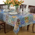 thumbnail image 4 of GUOOL Nappe Rectangulaire Extérieure, 140 cm - 8 Grille Bohème, 4 of 9