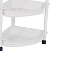 thumbnail image 2 of kurtrusly Bathroom Storage Rack Free Standing 3 Layer for Office Kitchen white middle, 2 of 8