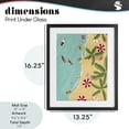 thumbnail image 3 of Busy Beach Day Hangout Black Framed Print Under Glass, design by Nabeela Rumi, 3 of 10