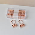 thumbnail image 3 of Baohd 1/2/3/5 12x Documents In Order - Metal Binder Clips For Elliot Folder Widely Shape Metal Binder Clips sakura Rose Gold 1 Pc, 3 of 6