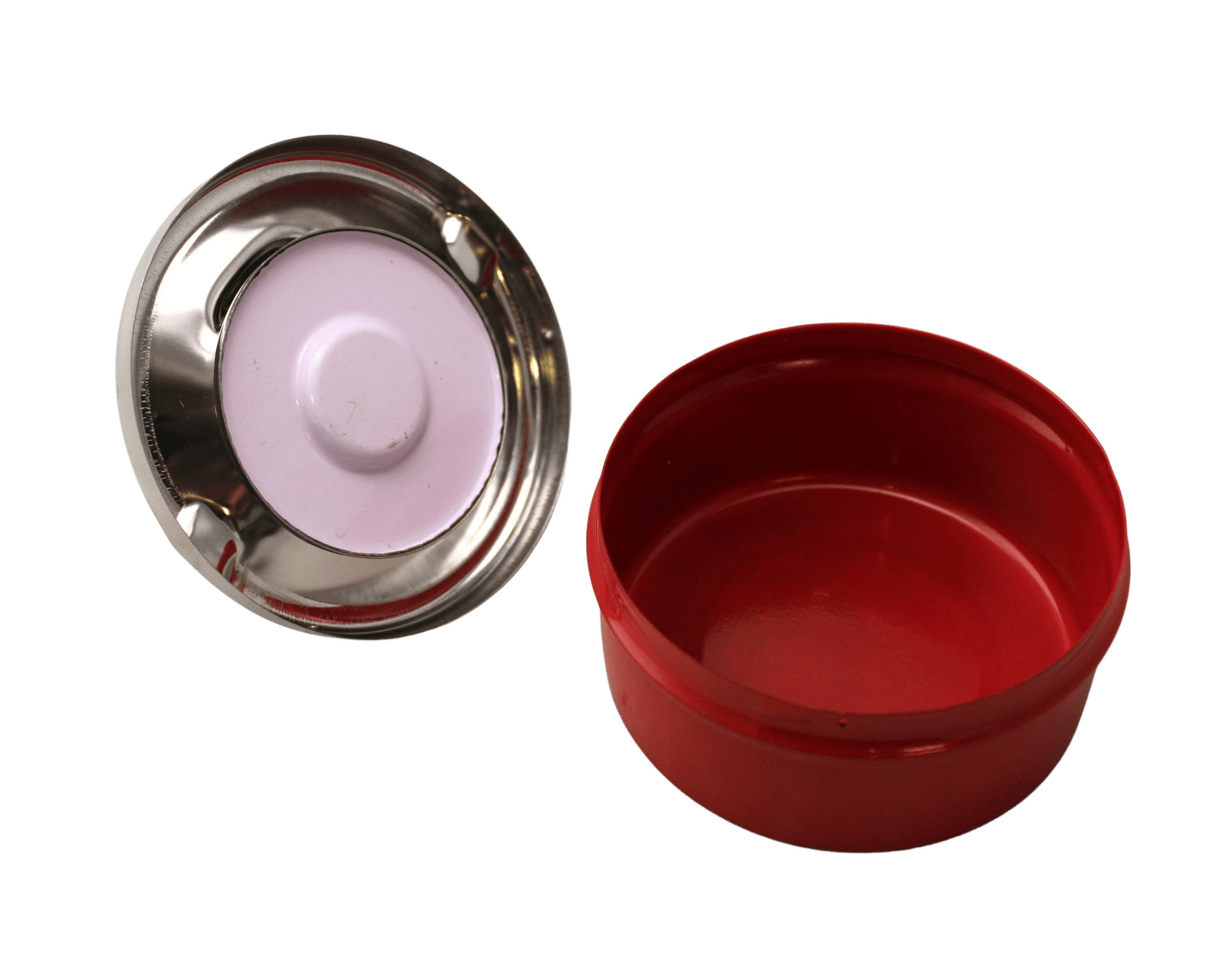 2 Pack Push Down Metal Ashtray with Lid – Retro Spinning Smokeless