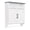 Pure White, variant on VECELO Bathroom Wall Cabinet, Medicine Cabinet with Open Partition and Four hooks, Modern Storage Cabinet with Open and Hidden Storage Space, for Bathroom, Living Room, Kitchen, White