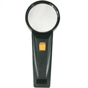 Reizen Illuminated Pocket Magnifier - 2.5x -5x insert 2 inch Dia