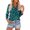 (Fashion 38)Navy, variant on Aimik Raglan Henley Blouse for Women Summer Notch V Neck 3/4 Sleeve Loose Holiday Casual Wear Lightweight Blouse