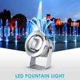 thumbnail image 5 of LED submersible spotlight, RGB underwater light, 10W silver, 5 of 5